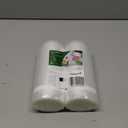 Bonsenkitchen Vacuum Sealer Bags, 8" x 50' Rolls 2 pack for Food Storage Saver, Bpa Free, Heavy Duty, Commercial Grade Textured Food Roll, Customized Size Bag for Sous Vide Cooking,VB3209