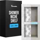 Shower Niche, Shower Niche Insert Tile Ready, Recessed Bathroom Storage, 12x28 (13x29), In Wall Shelf, Cubby Inserts, Recessed Shampoo Caddy, Inset Shelves, Built In Nook, Soap Organizer Box, Prefab (12" x 28")