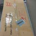 57" x 20" Arched Full Length Mirror - Wall Mounted/Floor Mirror Aluminum Alloy Frame Full Body Mirrors for Bathroom Living Room Bedroom and Entryway, Black