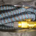50 ft Expandable Garden Hose - Superior Strength 3750D - 4 -Layer Latex Core - Expanding Water hoses - Extra Strong Brass Connectors/Storage Bag