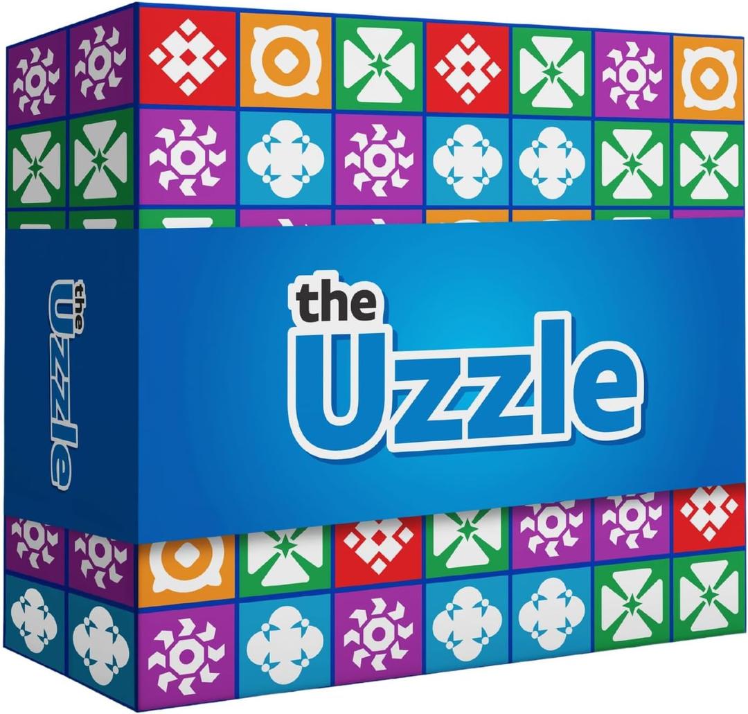 The Uzzle 3.0 Board Game, Family Board Games for Children & Adults, Block Puzzle Games for Ages 4+