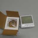 WiFi Programmable Thermostat for Radiant Floor Heating - 120V/240V Dual Voltage, Smart Home with Floor and Air Sensor, Touchscreen Display, Energy Saving