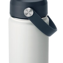 Fimibuke Kids Insulated Water Bottle, 14oz BPA FREE 18/8 Stainless Steel Travel Tumbler Double Wall Vacuum Leak Proof Kids Cup with Straw Metal Water Bottle for School Boys Girls(1 Pack, Harbor Grey)