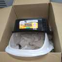 Arm & Hammer Rimmed Cat Litter Box with High Sides and Microban, Made in USA