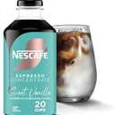 NESCAFÉ Espresso Concentrate Sweet Vanilla Flavored, Instant Espresso Coffee Concentrate, Cold Brew Style, Iced Coffee Style Drinks, 300ml Bottle, Pack Of 3 (Best By: 05/30/2026)