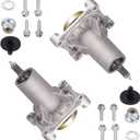 Spindle Assembly Fit for Craftsman HU Ariens Poulan - Mandrel Spindle Fit for 42" 46" 48" 54" Mower Deck, with Thread Bolts and Grease Fitting, Replace 192810 532187292 532187281 567253301 (2)