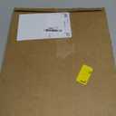 Simplebrand Grey Sheer Curtains 96 Inches Long, Light Filtering Rod Pocket Solid Color Window Sheer Curtain Panels, Elegant Curtains & Drapes for Living Room, 2 Panels (Charcoal Grey, 42" W x 96" L)