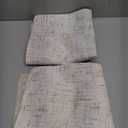 FUTEI Cream Decorative Throw Pillow Covers 18x18 Inch Set of 2,Soft Chenille Tweed Textured Cushion Case,Modern Home Decor for Couch Bed Living Room