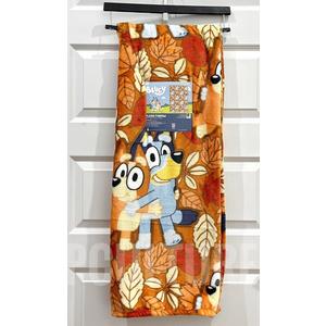Bluey All Over Hugs Amp Leaves Throw, 50in x 70in