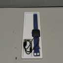 Smart Watches for Men (Android & iPhones), 1.85" HD Alexa Built-in Smart Wacth With Heart Rate Monitor, Sleep/Step Tracker, 120+ Sport Modes Fitness Tracker Watch for Women, IP68 Waterproof Watch (Blue Dark)