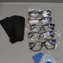 CCVOO Reading Glasses for Women/Men, Eyeglasses, Blue Light Readers for Women/Men, Computer Eye Glasses, Cheaters, +5.0
