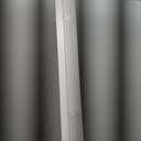 LazBlinds Cordless 1" Vinyl Mini Blinds for Indoor Windows - Light Filtering Horizontal Window Blinds & Shades, 47" W x 48" H, White
