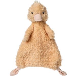 Mary Meyer Lovey for Babies Again Friends Soft Snuggle Toy Made from Recycled Materials, 11-Inches, Duck