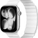 Magnetic Sport Bands for Apple Watch Band 40mm 38mm 41mm 42mm 44mm 45mm 46mm Women Men, Silicone Loop Strap Wristband for Apple Watch Ultra 3 2 1 Series 11 10 9 8 7 6 5 4 3 2 1 SE