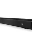 Pyle Home Theater Soundbar Speaker - Wave Base Streaming Tabletop Stand Mount TV Digital System with AUX/Digital Optical Audio Connector Jacks/USB Port, HDMI /ARC, Full Sound Reproduction