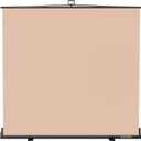 Wider Style RAUBAY 78.7 x 82.7in Large Collapsible Beige Backdrop Screen Portable Retractable Panel Photo Nude Background with Stand for Video Conference, Photographic Studio, Streaming
