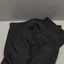 Susclude Mens Casual Dress Pants Pleated Old Money Wide Leg Baggy Pants Fall Relaxed Fit Slacks Work Trousers (Large, Black)