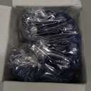 FUTEI Navy Blue Decorative Throw Pillow Covers 18x18 Inch Set of 2,Soft Solid Rose Swirl Textured Cushion Case,Valentine's Day Decor for Couch Living Room