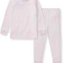 Burt's Bees Baby Unisex Baby Honeysoft Pajamas, Tee and Pant 2-Piece Pj Set, Soft Organic Cotton & Lyocell Blend