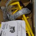 MaxxHaul 70075 Motorcycle Wheel Chock (Yellow)