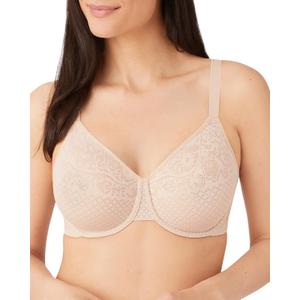 Wacoal Women's Plus Size Visual Effects Unlined Full Coverage Underwire Minimizer Bra, 857210 (44D)