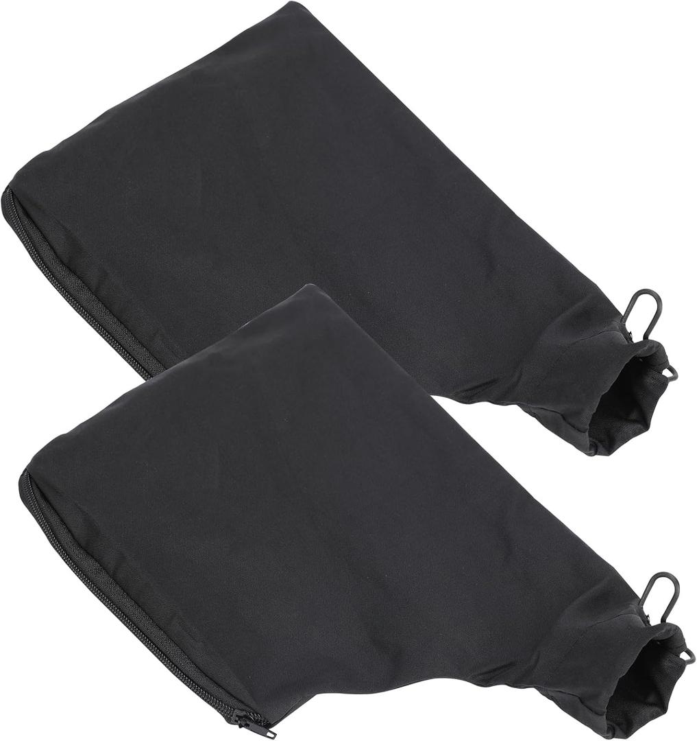 2 Pcs Table Saw Miter Saw Dust Bag Black Dust Collection Bag for Miter Saw 255 Model with Zipper and Wired Adjustable Stand Dust Bag for Belt Sander Parts Diagonal Saw Miter Saw Accessories