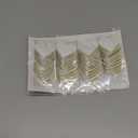 White-Gold Champagne Party-Decorations Heart Streamers Garland - 52Ft Christmas Wedding Engagement Hanging Paper Banner,Bachelorette Neutral Baby Bridal Shower Decor Banners Lasting Surprise