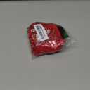 KOOLTAIL Christmas Cat Catnip Toys, 4 Pack Durable Soft Santa Claus Christmas Tree Candy Toy Filled with Natural Catnip, Interactive Bite Resistant Chew Teeth Cleaning Gift for Indoor Cats Kitten (Red)