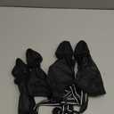 Waterproof Dog Boots for Small/Medium Dogs -Dog Paw Protectors Dog Suspender Boots Anti-Slip Pet Shoes for Outdoor Walking, Reflective Stay-On,Dirt-Proof Comfortable Booties (Black, Medium)