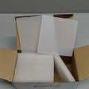 Pangda 100 Pcs 4'' x 4'' Clear Cast Acrylic Squares Plastic Sheets Square Transparent Panel Signs with Protective Paper for DIY Projects Photo Frame Display Craft(0.04'' Thick)