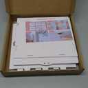 White Wedding Card Box with Slot & Lock, Elegant Wedding Card Boxes for Reception Money Envelope Cash Cards, Large DIY Wedding Gift Box for Engagement Anniversary Bridal Shower Table Decor