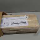 WOPITUES Wood Floating Shelves Set of 6, Shelves for Wall Decor, Farmhouse Shelf for Bedroom, Bathroom Storage Shelves, Book Shelves for Living Room - Rustic Brown (16.5 Inch)