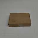 LARS NYSØM Salt and Pepper Grinder Set 2 pieces I Salt Pepper Mill with Adjustable Ceramic Grinder I Design Spice Grinder Set Manual (Brick Red)