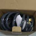 Coil Hose 25FT EVA Coil Garden Hose With 3/4'' Brass Connector Coiled Water Hose Lightweight And No Kink Includes 7 Patterns Spray Nozzle For Outdoors Lawn Watering Car Washing
