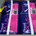 Prevail Plus | Long Length Incontinence Bladder Control Pads | Ultimate Absorbency | 90 Count (2 packs or 45)