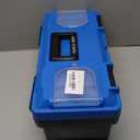 NIKCOSMK 62'' Car Wash Brush with Long Handle, Car Wash Kit with Tire Brush, Tower, Window Squeegee, Chenille Microfiber Car Wash Mop Mitt, Car Cleaning Brush Kit Supplies for Car, Truck, SUV, RV (Blue)