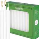 Set of 40 White Candles Mini Unscented Taper Candles for Christmas,Household, Wedding, Rituals, Prayer, Birthdays, Meditation, Altar,Party and Home Dcor Candlesticks - 4 Inch Tall