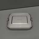 40oz Lunch Box, 1200ml Stainless Steel Lunch Containers, Metal Bento Box, Leakproof Food Storage Box for Travel, Work