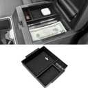 BIBLOZ Center Console Organizer Compatible with 2025 2026 Toyota 4Runner Accessories Armrest Storage Box Secondary Insert Tray