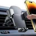 LISEN Car Phone Mount, Phone Holders for Your Car [Thick Cases Friendly] Car Vent Phone Holder & Metal Hook Valentines Day Gifts for iPhone 17 Air Pro Samsung Google and All 4-7'' Phone