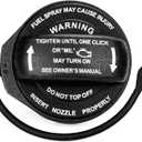 Gas Cap, Fuel Tank Cap Compatible with Volkswagen 2006-2010 VM Passat, For 2009-2018 Tiguan, 2009-2017 VW CC, 2007-2016 VW Eos, Replace 3C8-201-550-E, 3C8201550E, 3C0-201-550-N, 3C0201550N