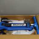 Elecorange Balance Electric Scooter for Kids Ages 2-9, 2025 Upgraded, Long Range, Friendly Thumb Throttle, Solid Wide Light Up Deck & Wheels, Adjustable Height, 5Mph Safe Limit, 60min Riding, Foldable (Blue)