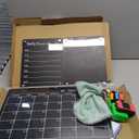 Acrylic Magnetic Dry Erase Board for Fridge, Set of 3 Transparent Monthly & Weekly Planning Boards, Includes 6 Dry Erase Markers, 1 Eraser and Magnetic Pen Holder