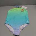 Hurley Girls One Piece Swimsuit (10, Aurora Green)