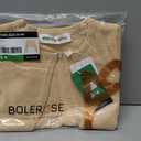 BOLEROSE Girls Sparkle Long Sleeve Bolero (Beige, S)