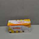 Sylvania Incandescent Double Life Dcor Globe Light Bulb, 40W, G25, Medium Base, 265 Lumens, Frosted, 2850K, Soft White - 3 Pack (15345)