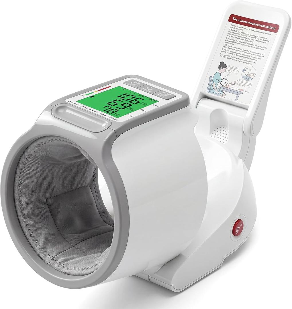 CAVN Blood Pressure Monitor, One-Touch Blood Pressure Machine for Home Use