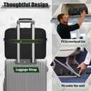 RAINSMORE Tactical Laptop Bag for Men 15.6/17.3 Inch Military Laptop Briefcase with MOLLE Large Business Travel Messenger Bag
