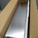 Stainless Steel Litter Box | Enclosed Cat Litter Box with Lid for Big Cats | High Sided Metal Litter Boxes | 100% Anti-Urine Leakage | Odor Control | Non-Stick with Litter Mat & Litter Scoop Set