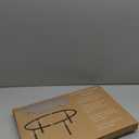 Elevated Cat Bed, Glow-in-The-Dark Fabric Cat Hammock Bed for Large Indoor Cats, Machine Washable & Breathable Cover, Tool Free Easy Assembly, up to 66Lbs (Gray, L)